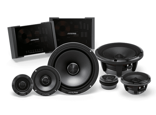 Alpine Status HDZ-653 High-End 3veis komponentsett