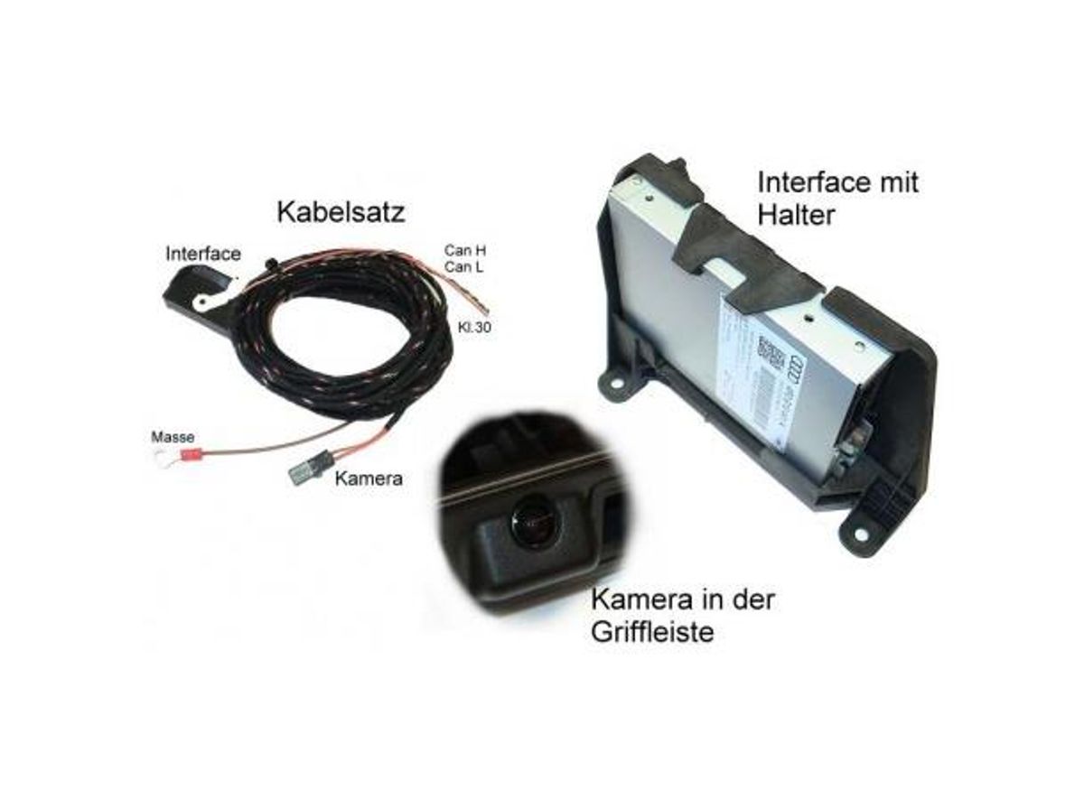 Kufatec 37159 OEM ryggekamera Audi A4/A5 MMI 3G