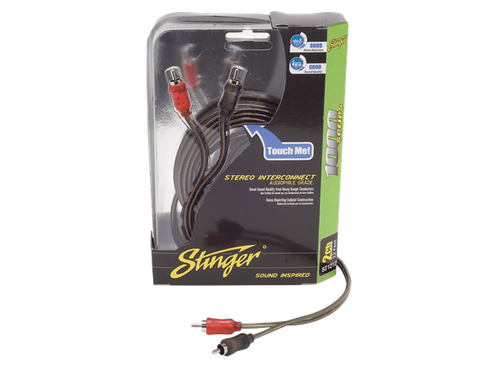 Stinger SI126 signalkabel 1,8 meter, 2 kanaler RCA