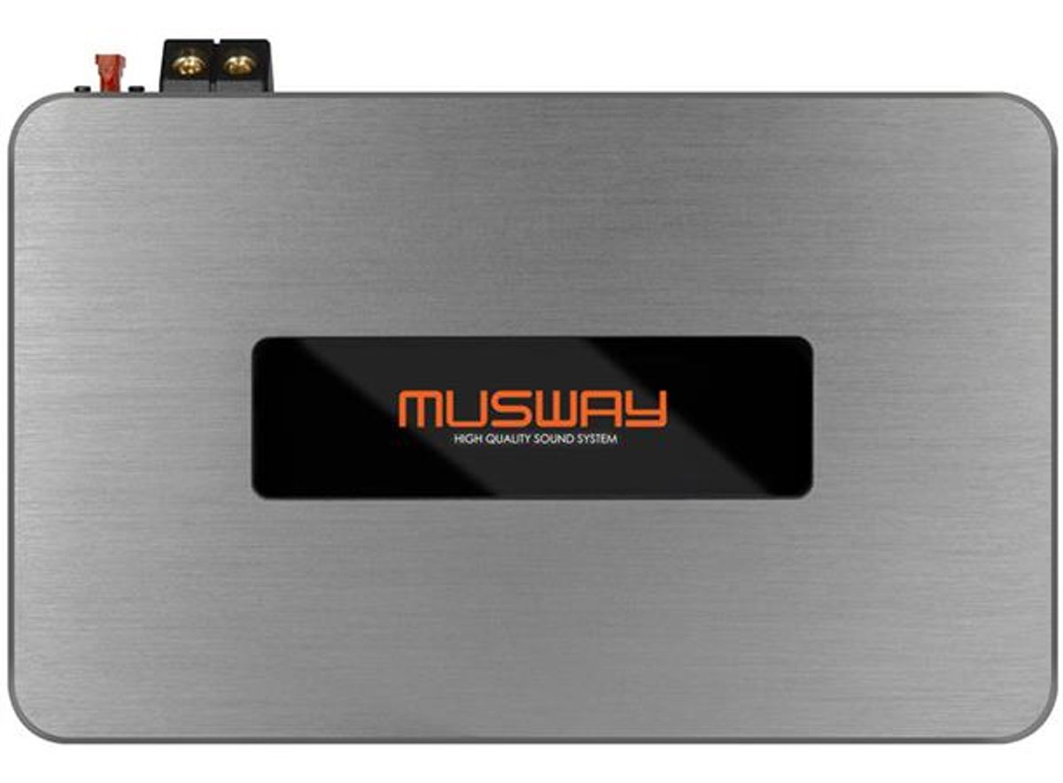 Musway 8-kanals DSP forsterker 600W RMS