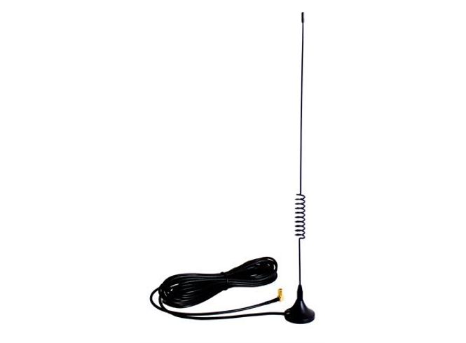 Hovedbilde ACX - DAB+ Magnet antenne til bil 5m kabel, SMB kontakt, ink mag