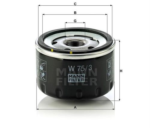 Oljefilter W914/24 SP1039