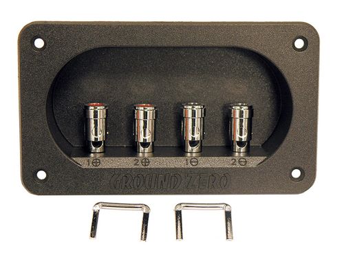 Ground Zero GZST 4S dobbel høyttalerterminal med serie/parallellkobling