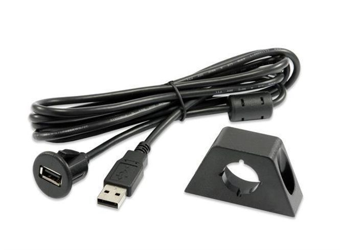 Hovedbilde Alpine KCE-USB3 forlengelseskabel USB innfellbar, 2 meter