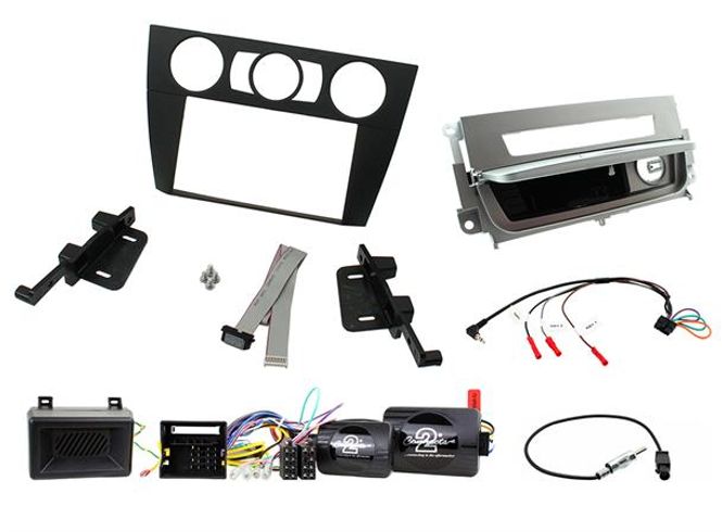 Hovedbilde Connects2 komplett monteringskit 2-DIN BMW 3 Serie (2005-2011)