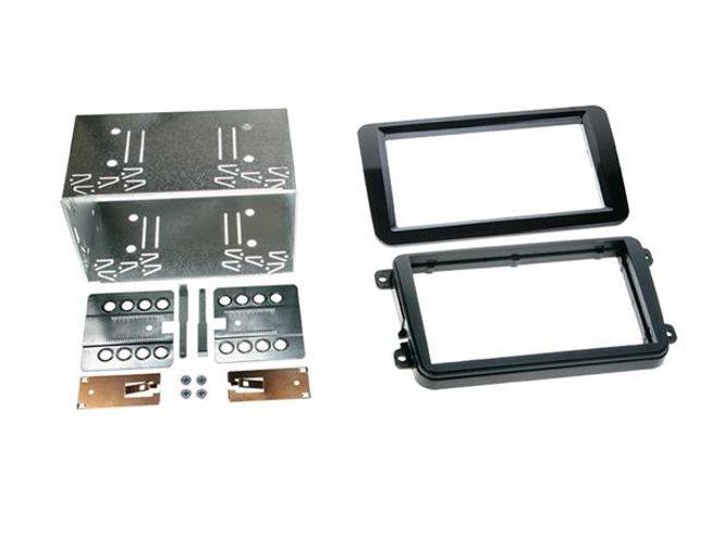 Hovedbilde Connects2 CT23VW09 Premium monteringskit 2-DIN VW / Skoda / Seat Pianolakk