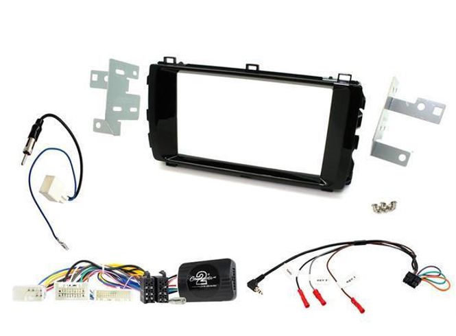 Hovedbilde ConnectED komplett 2-DIN monteringskit Auris (2013 - 2015) m/JBL