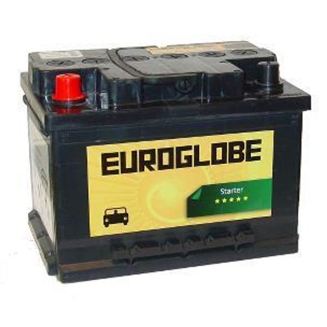 Hovedbilde Euroglobe batteri 65Ah 580CCA +V L242 B175 H175