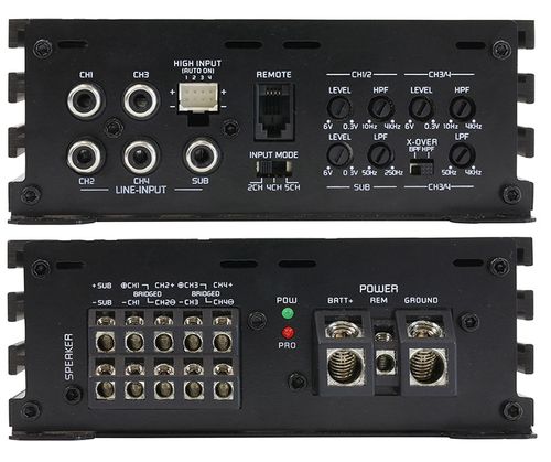 Ground Zero GZHA MINI FIVE - Hydrogen 5 kanaler