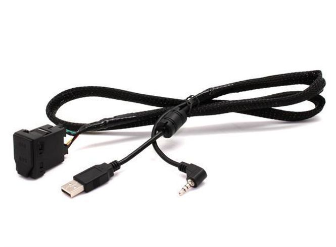 Hovedbilde Connects2 adapter - Beholde USB/AUX Toyota (2009 -->)