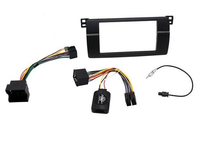 Hovedbilde Connects2 CTKBM03 komplett monteringskit 2-DIN BMW 3-serie (E46) (1998–2005)