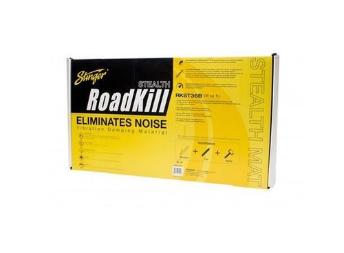 Stinger RKST36B Roadkill Stealth Black Stor pakke, 9 ark
