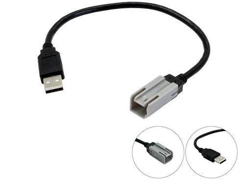 Connects2 CTFIATUSB3 adapter – Behold original USB (grå Autolink-plugg)