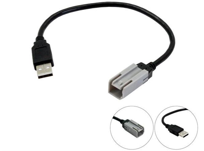 Hovedbilde Connects2 CTFIATUSB3 adapter – Behold original USB (grå Autolink-plugg)