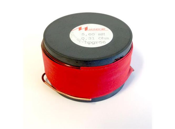 Hovedbilde Mundorf spole 5,6mH Ferrit kjerne, 0,31ohm