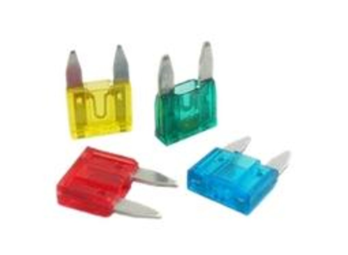 25A Mini Plugin sikring klar (stk)