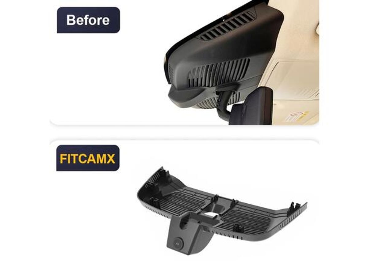 Fitcamx HD2-6723-4K-D Integrert 4K Dashcam (foran+bak) MB Vito (W447) 2024-->