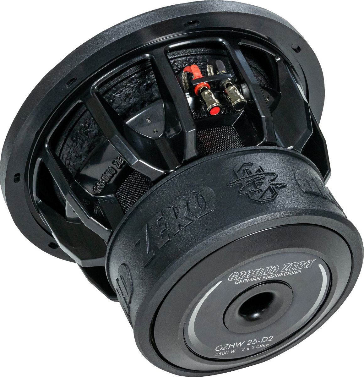 Ground Zero GZHW 25-D1 10″ Hydrogen SPL subwoofer 2x1 Ohm