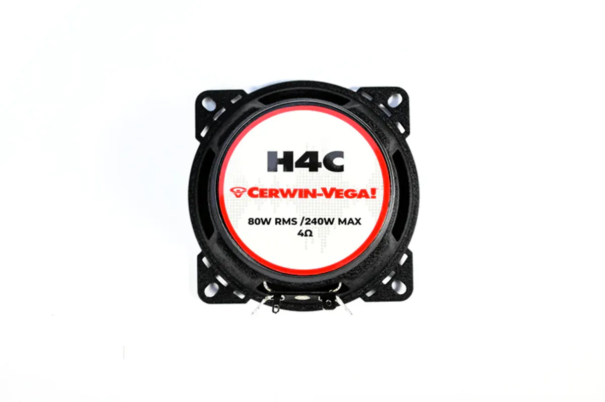 Cerwin Vega HED 2025 Edition H4C – 4” 2-veis komponent høyttalersett