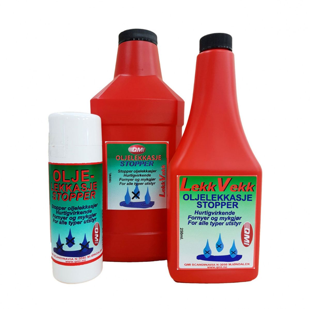 QMI Lekkasjestopper for olje (100ml)
