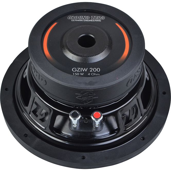Hovedbilde Ground Zero GZIW 200 8” Iridium Subwoofer 4 Ohm 150W RMS