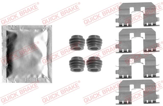 Hovedbilde Quick Brake Monteringssett klosser bak Honda