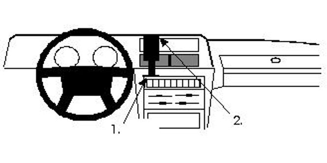 Hovedbilde Brodit ProClip 851519 Volvo 240 1981 --> Senter