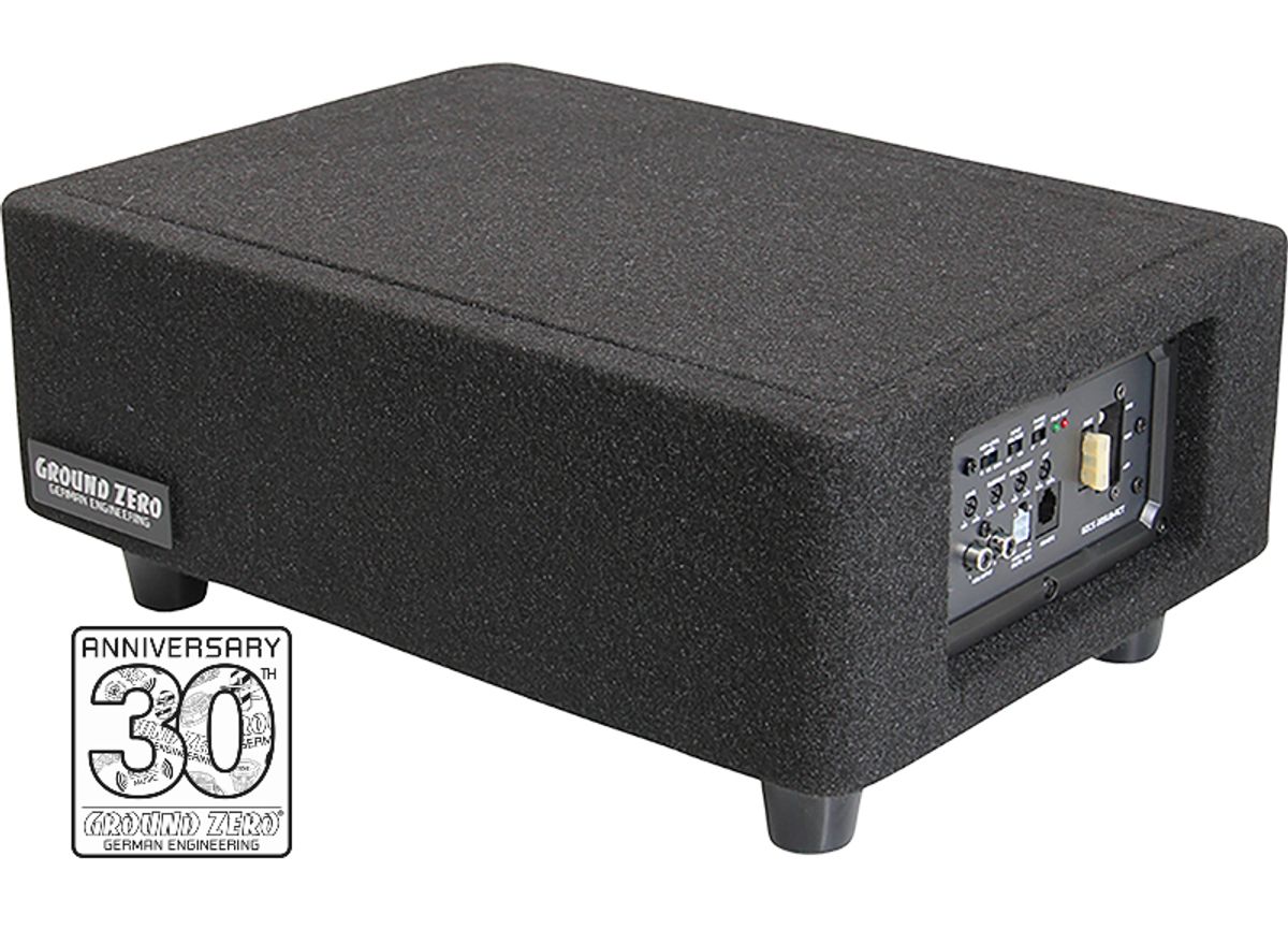 Ground Zero GZCS 20SUB-ACT aktiv basskasse 250W RMS 8”