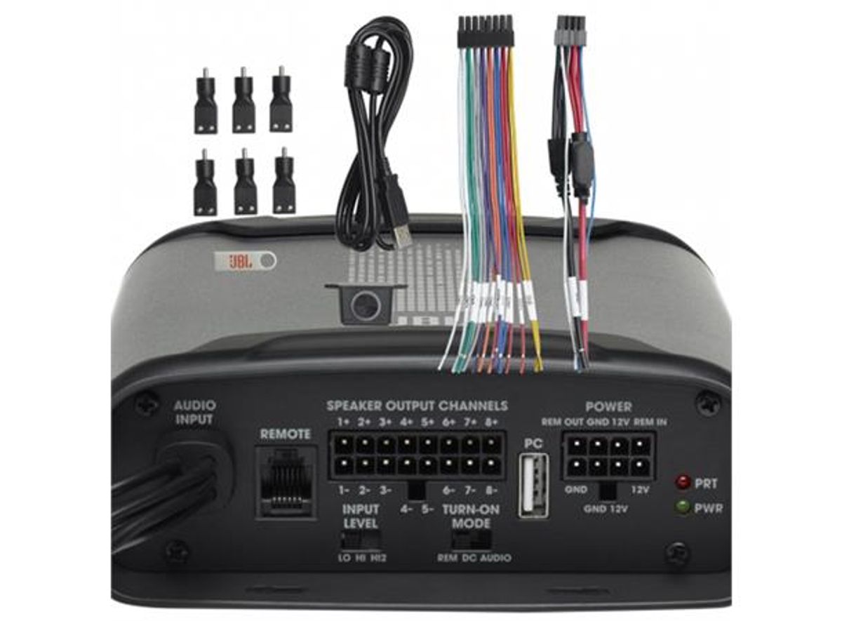 JBL DSP Bilforsterker 8x40Wrms @ 4ohm