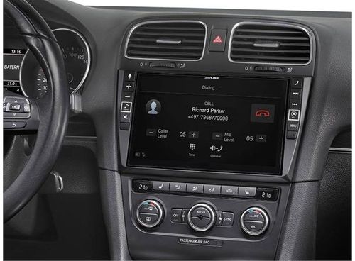 Alpine X902D-G6 Premium navigasjon og multimedia Volkswagen Golf 6