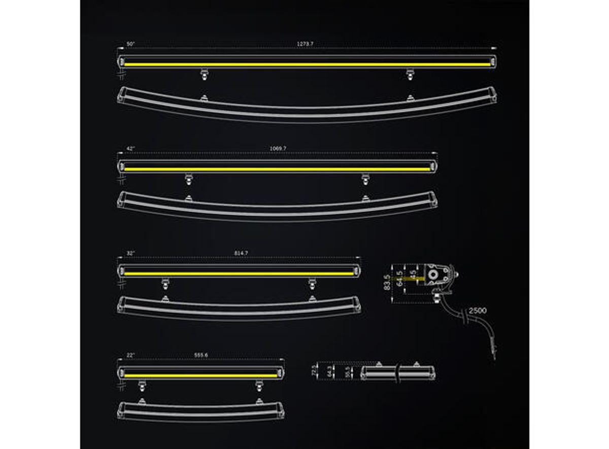 Strands 809417 Strands Siberia XP SRC LED-bar 32