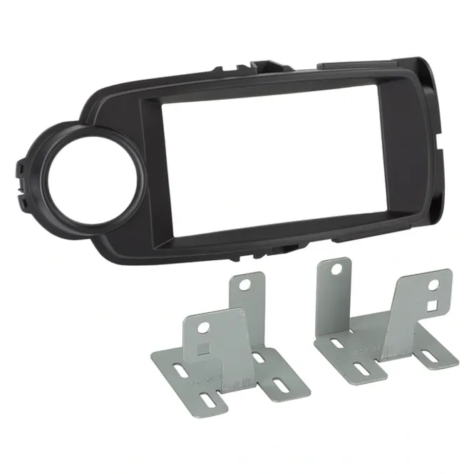 Hovedbilde ACV 3813002-52 2-DIN monteringsramme sort Toyota Yaris 2015–2019