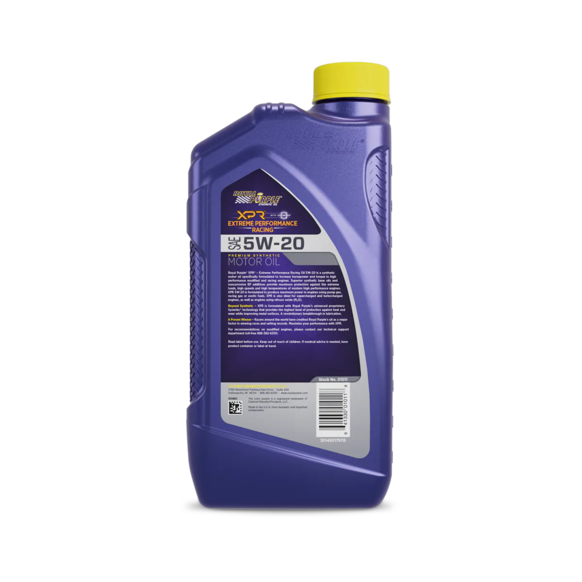 Royal Purple® XPR® 01011 5W20 Extreme Performance Racing motorolje 1q 