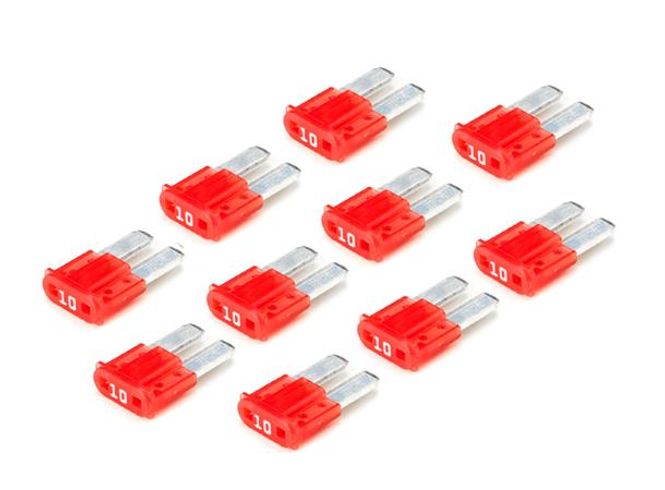 Hovedbilde InCarTec 10A Micro 2 sikringer (10 x)