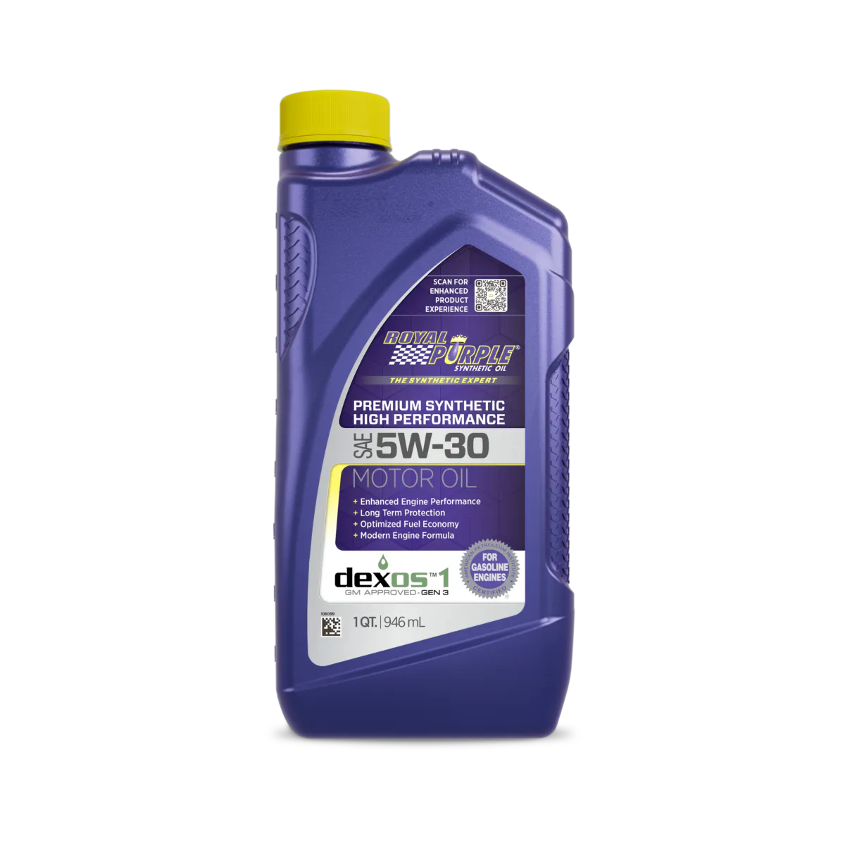 Royal Purple® 01530 High Performance SAE 5W30 Motorolje API SN 1q