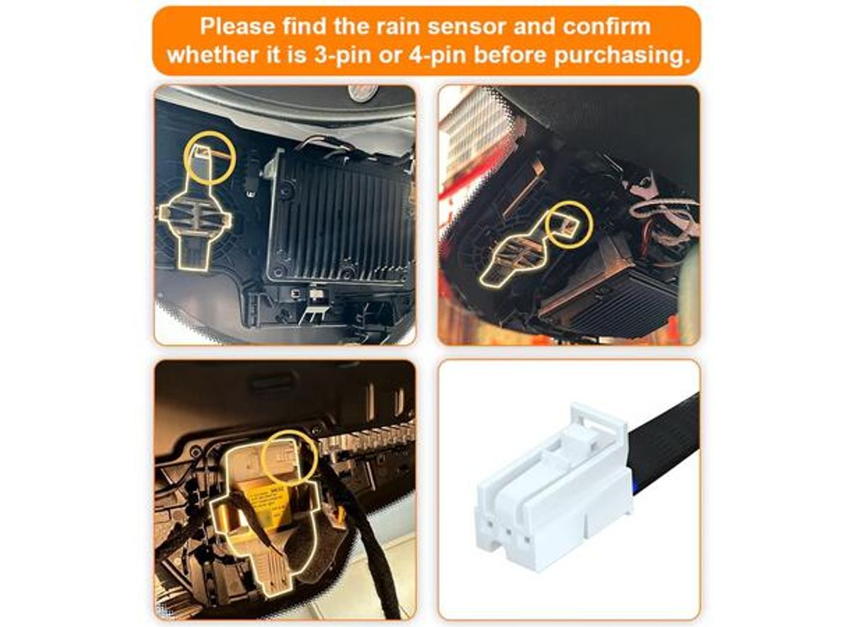FitDVR D3-022 Dashcam Power Adapter Mercedes 3-pin