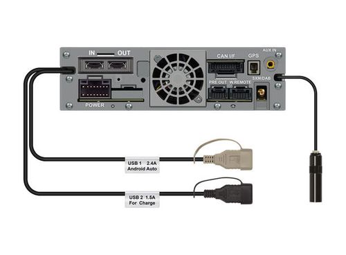 Alpine iLX-705DM multimediastasjon 7
