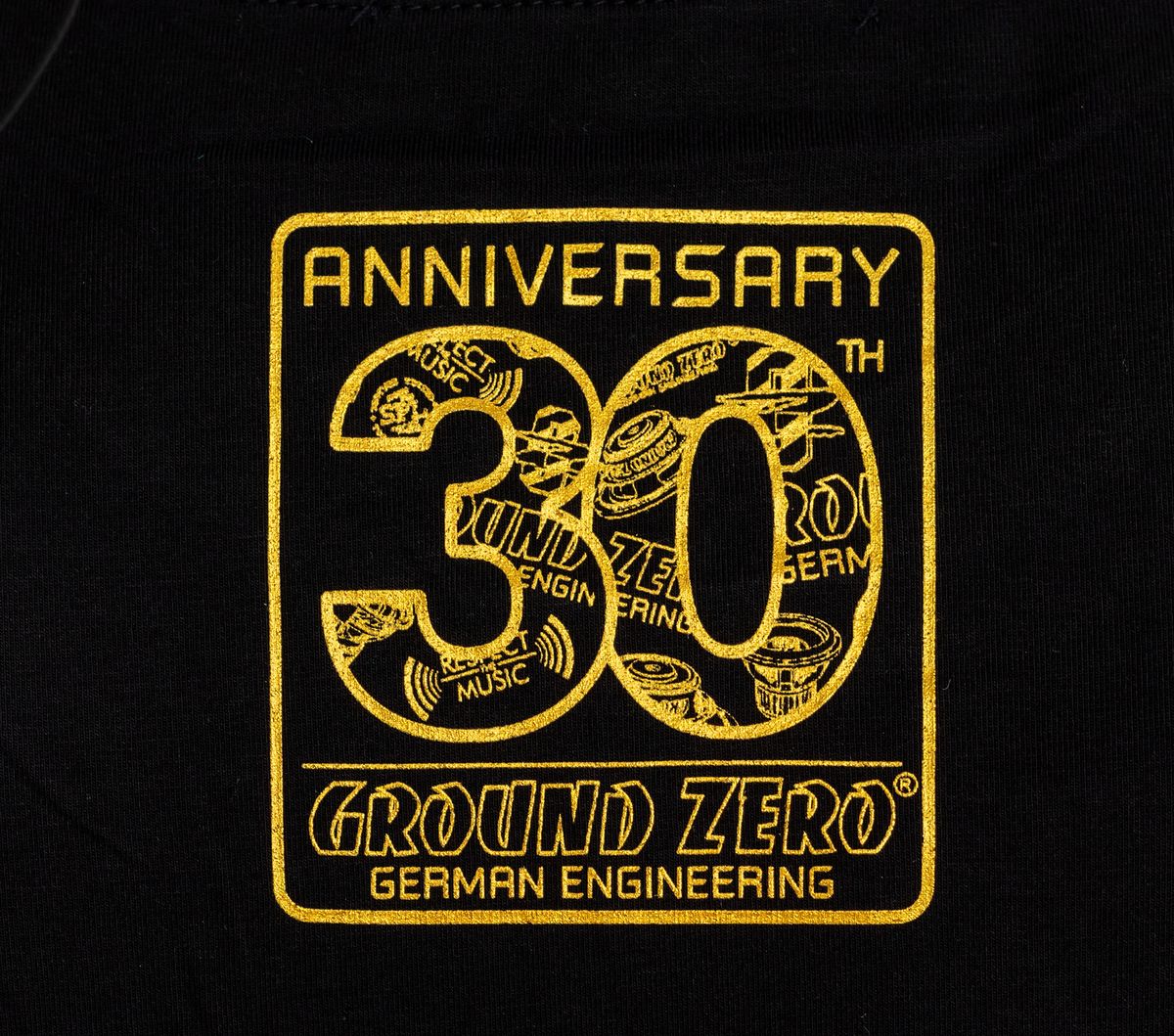 Ground Zero GZ Shirt Small 30TH-G S
