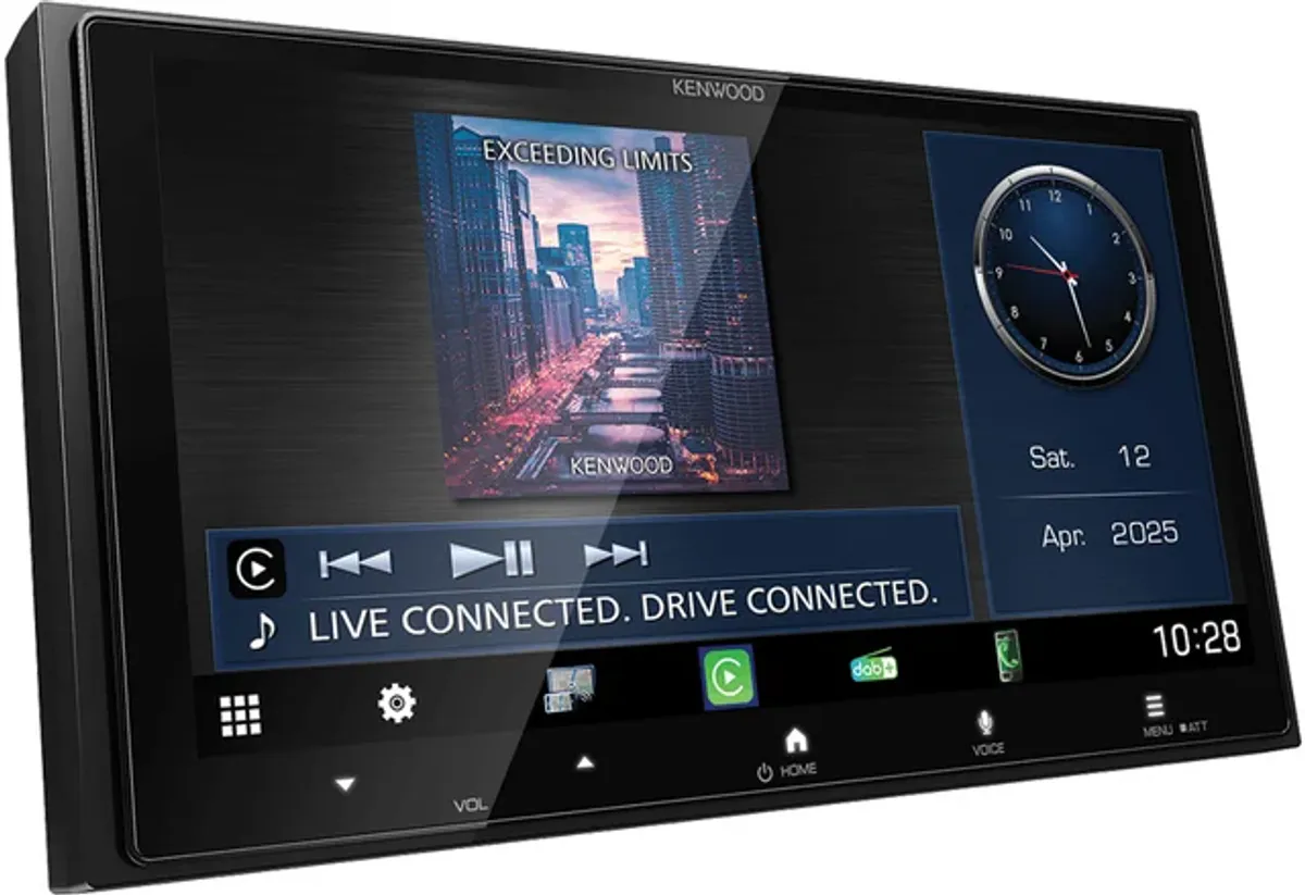 Kenwood DMX-7525DABS 2-DIN Mediaspiller DAB BT USB/Iphone CarPlay Android Auto trådløst