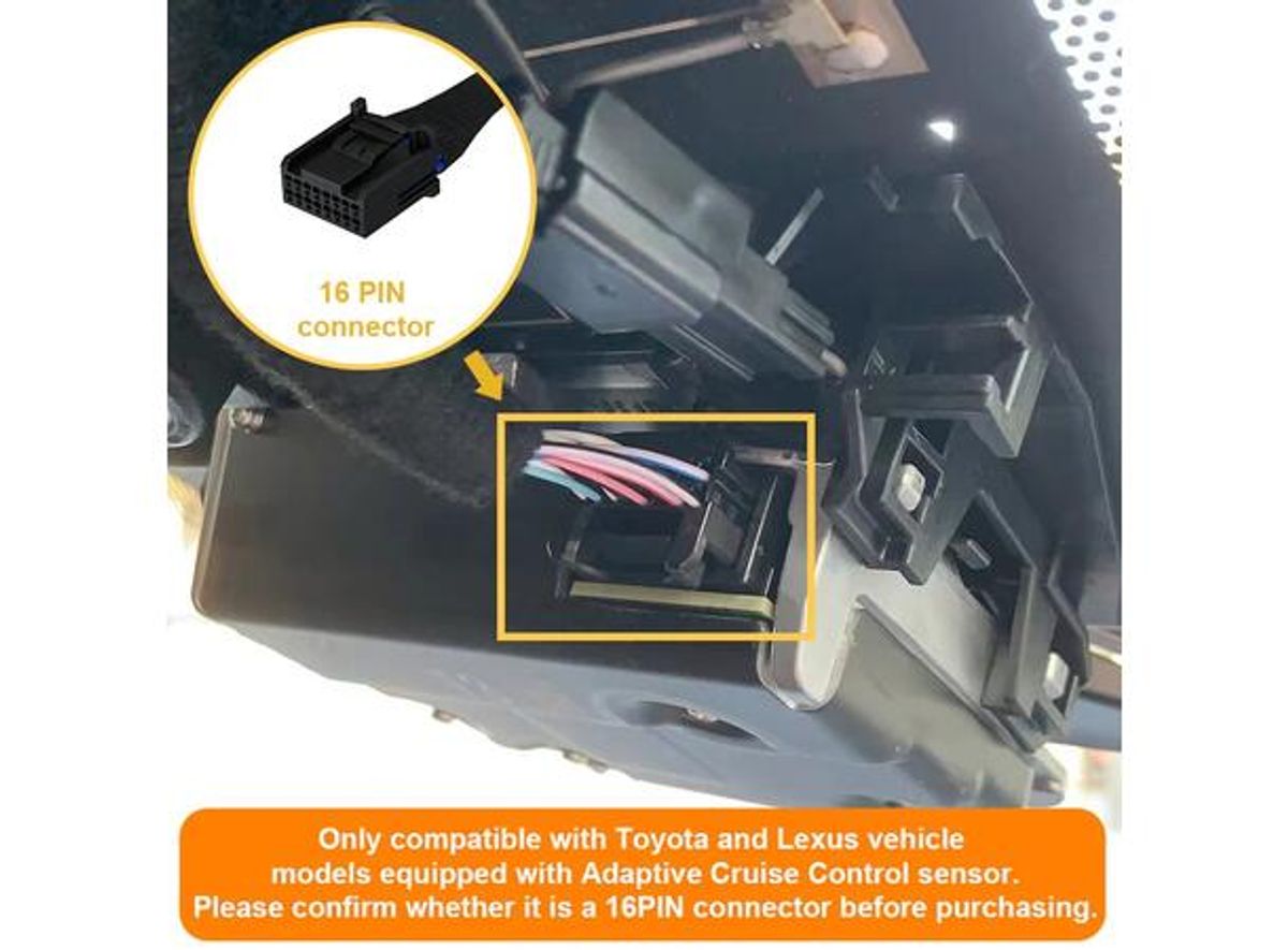 FitDVR D3-011 Dashcam Power Adapter Toyota/Lexus 16-pin