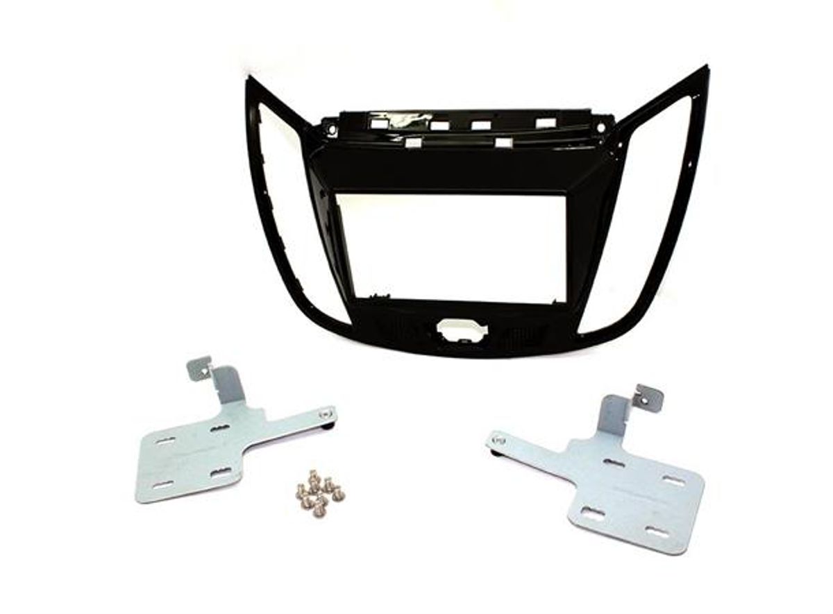 ConnectED Premium 2-DIN ramme C-Max/Kuga (2011 -2018) Piano sort