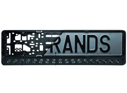 Strands Nuuk E-Line 809445 integrert LED-lys i skiltholder