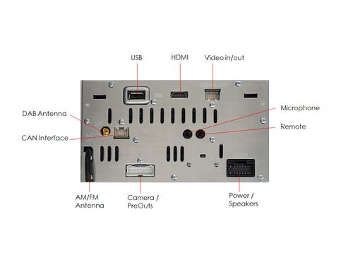 Alpine iLX-W690D multimediastasjon 7