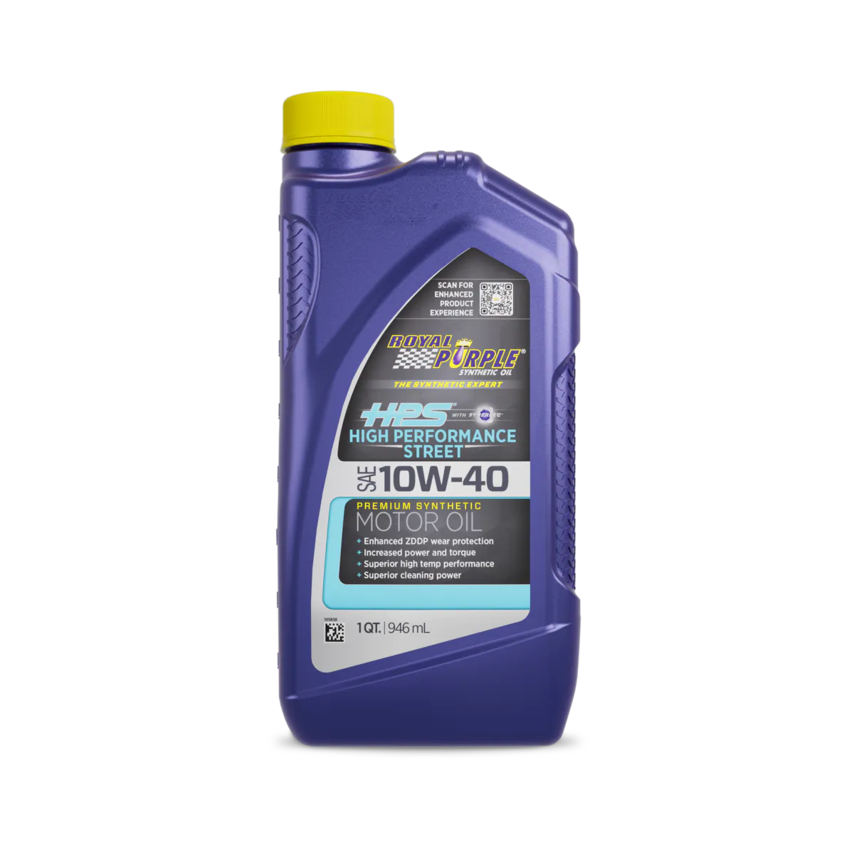 Royal Purple® HPS® 31140 SAE 10W40 High Performance motorolje m/Synerlec® 1q