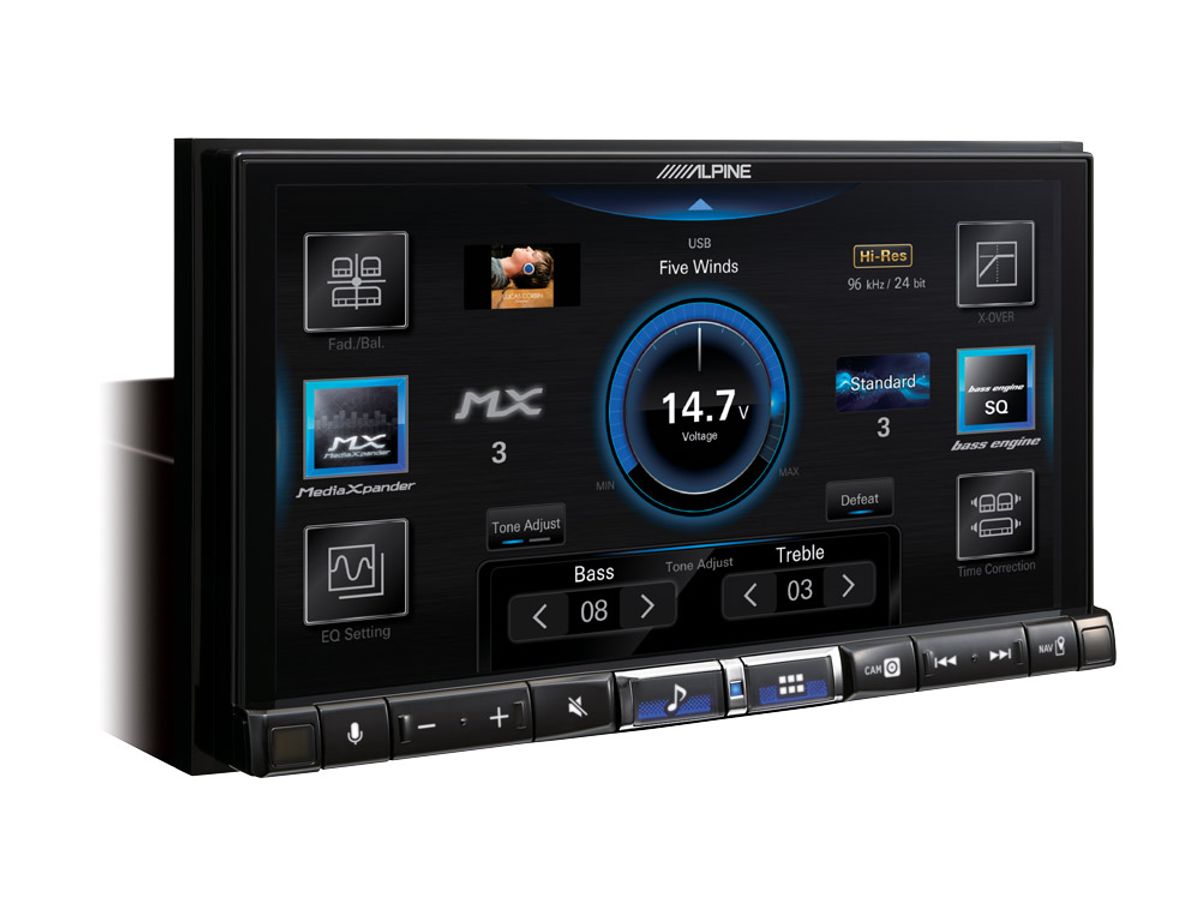 Alpine iLX-705D multimediastasjon 7