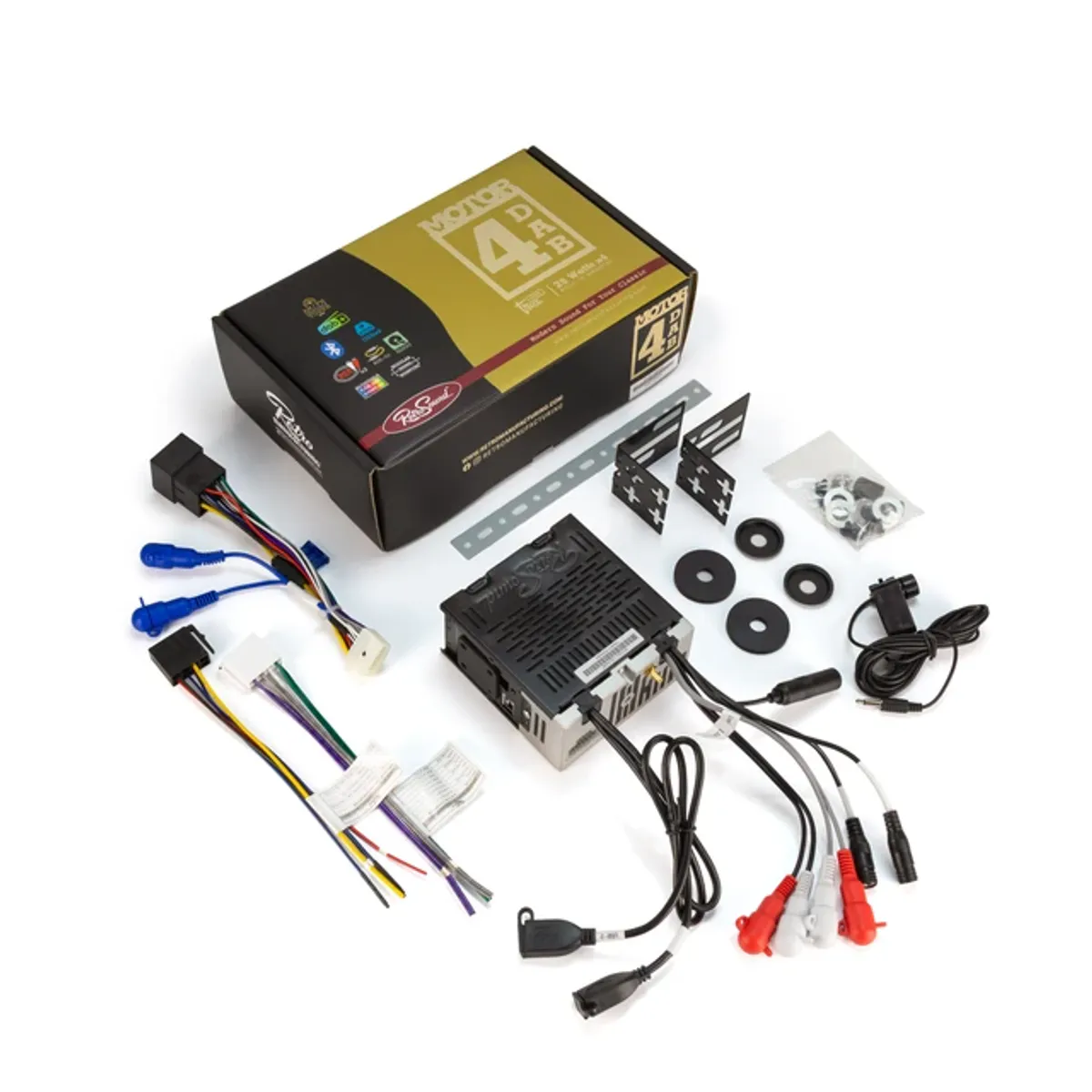 RetroSound MOTOR 4DAB radiomodul FM/DAB/Bluetooth