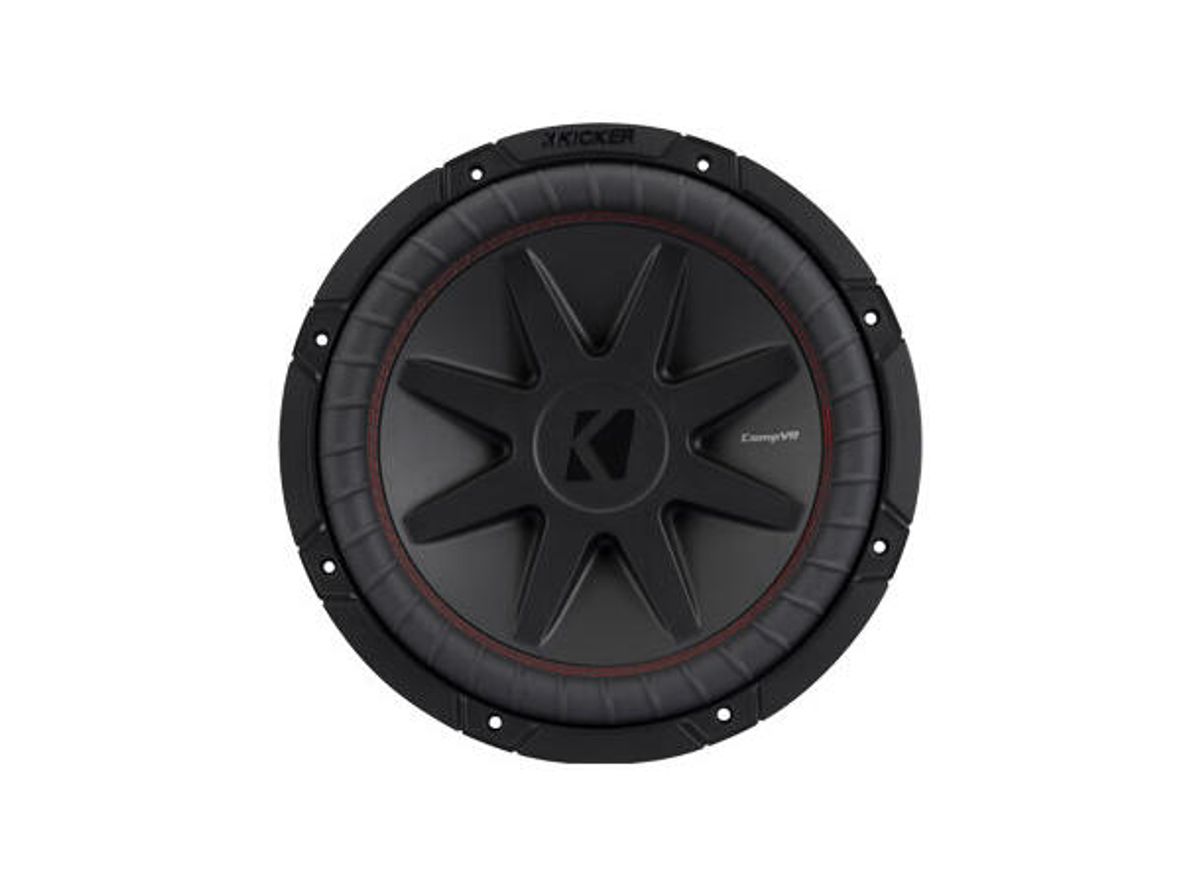 Kicker CompVR 52CVR122 12” subwoofer 2x2 Ohm 400W RMS