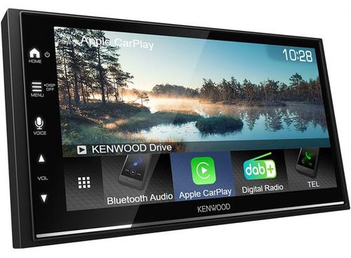 Kenwood DMX-7722DABS 2-DIN Mediaspiller DAB BT CarPlay Android Auto trådløst
